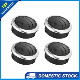 X Autohaux 724708877800 Pack Of 4 Round Ac Air Outlet Vent Louvered Knob For Rv Bus Boat Yacht 87mm 75mm