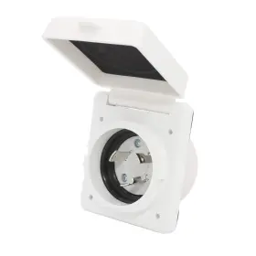Bt0305-30a X-haibei 30 Amp Rv Power Inlet Twist Lock Female Plug Connector 125v For Marine Camper