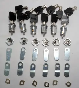 Bto308-m20mm-6 X-haibei 6 Pack Rv Tubular Cam Lock Keyed Alike 20mm 7/8 Inch New Bto308-m20mm-6 X-haibei 6 Pack Rv Tubular Cam Lock Keyed Alike 20mm 7/8 Inch New