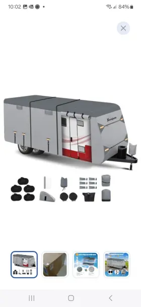 Rv101 Xemjum Xenjum Rv Camper Cover 24-27 Feet 7 Layer Heavy Duty Rv101 Xemjum Xenjum Rv Camper Cover 24-27 Feet 7 Layer Heavy Duty