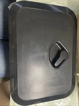 X002jsenzp Yaemarine Rv Roof Vent Hatch Cover Black 10.6 Inch X 14.8 New