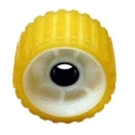 500yw-9p Yates Roller 5 Inch X3 Yellow Tpr 1-1/8 Shaft 5009p Load Rite 4026.12