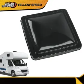 Yew59960 Yellowspeed 14 Inch X Replacement Roof Vent Cover Camper Rv Trailer Ventline Black 1pc #2