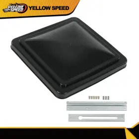 Yew59960 Yellowspeed 14 Inch X Replacement Roof Vent Cover Camper Rv Trailer Ventline Black 1pc #3