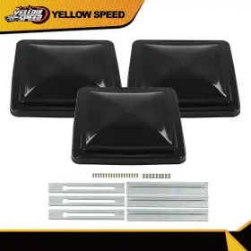 Yew63031 Yellowspeed New 14 Inch X Replacement Roof Vent Cover Camper Rv Trailer Ventline 3pc #2 Yew63031 Yellowspeed New 14 Inch X Replacement Roof Vent Cover Camper Rv Trailer Ventline 3pc #2
