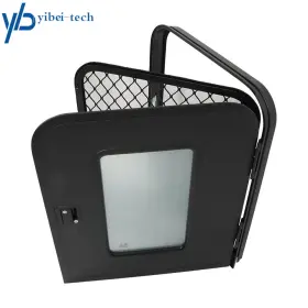 Yi245511t Yibei-tech Passenger Side Camper Teardrop Trailer 30 Inch W 36 H Rv Door Entry Black