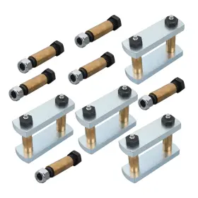 Yi291046t Yibei-tech Lablt Heavy Duty Trailer Shackle Upgrade Kit 3.125 Inch For Tandem Axle Rv