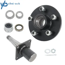 Yi304752t Yibei-tech For 3500lbs #84 5 On 4.5 Inch / Trailer Hub Spindle Kit With Flange 1 Pack Yi304752t Yibei-tech For 3500lbs #84 5 On 4.5 Inch / Trailer Hub Spindle Kit With Flange 1 Pack