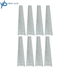 Yi306047t Yibei-tech 8 Pack 6ft E Track Tie Down Rail Kit For Trucks Galvanized Durable Secure Cargo