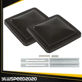 V-02trc0001dsm2 Ylwspeed20 2pcs Smoke 14 Inch X14 Replacement Roof Vent Lid Cover Camper Rv Trailer Ventline