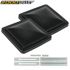 Ylw121265 Ylwspeed2000 2x For 14 Inch X Replacement Roof Vent Cover Camper Rv Trailer Ventline