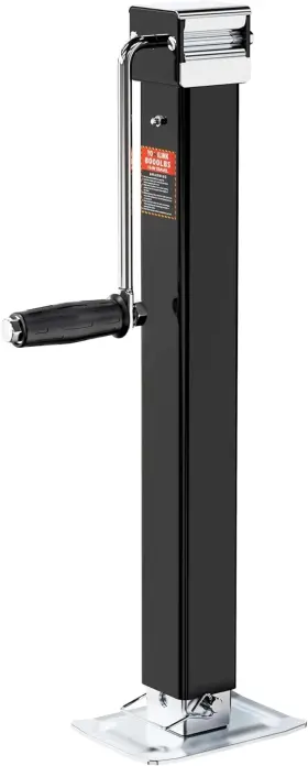 Ym-tjs-8k Yomilink 8000 Lbs Heavy Duty Trailer Jack Weld On Square 28.9 Inch Vertical Black