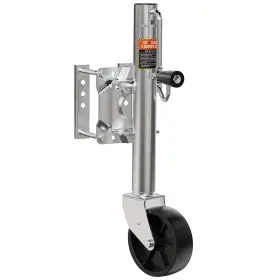 Ym-tjw-1000-s Yomilink 1000 Lb Heavy Duty Swivel Trailer Tongue Jack With Wheel 12in Lift Bolt On