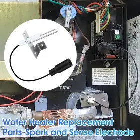 93868 Youfan-part For Atwood Rv Water Heater Parts Spark And Sensor Electrode 2-prong 93868 Youfan-part For Atwood Rv Water Heater Parts Spark And Sensor Electrode 2-prong