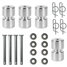 Gmnr925 Zhdo-23 4set Rollers Pins Washers Rings Kit Fit Trailer Tailgate Assist Gmnr925 Zhdo-23 4set Rollers Pins Washers Rings Kit Fit Trailer Tailgate Assist