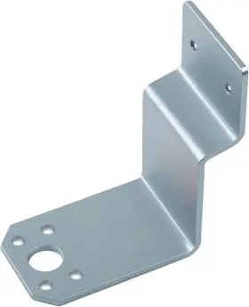2024111101 Ziyuan Universal L-mount Regulator Mounting Bracket Rv Propane Silver