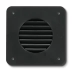 Valterra A10-3300BK 4-1/4" Black Louvered Battery Box Vent. Fixed Price $12.95.