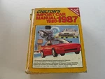 Chilton's #7672 Import Car Manual 1980-1987 (ISBN:0-8019-7672-3). Fixed Price $20.99.