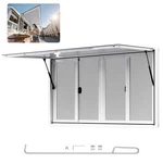 Uimoso 60X36IN Concession Stand Serving Window Food Truck Service Awning Aluminu. Fixed Price $463.59.