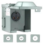 Nilight 30AMP Rv Power Outlet Box 125V Nema TT-30R Receptacle. Fixed Price $34.99.