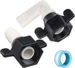 Dreyoo 1/2 Inch X 14 Npt Barb Elbow And Straight Swivel As Shown. Fixed Price $12.88.