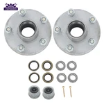 Fits For 2,000 Lbs. 1" Spindle New X On 4.5" Galvanized Trailer Hub Kit. Fixed Price $64.24.