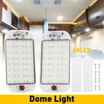 2X 12V Interior Car 48-LED Roof Light Dome Ceiling Lamp Rv Camper Trailer Truck. Fixed Price $12.99.