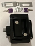 Taller Black Rv Entry Door Lock Handle Deadbolt Keys 44610-09 Fic 43610-06. Fixed Price $64.95.