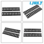 Lablt Track Tie Down Kit 2' (2 Pack) Black For Garages Vans Trailers Coat. Fixed Price $26.26.