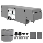 5TH Wheel Rv Cover Motorhome Travel Trailer Camper Non-woven Fabric 40'-43'. Fixed Price $161.89.