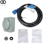25FT Amp Nema L14-30 Generator Cord And Power Inlet Box Waterproof Combo Kit. Fixed Price $63.21.
