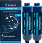 2-PACK Rv Marine Inline Water Filters Removes Sediment, Chlorine & Heavy Metal. Fixed Price $116.99.