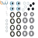 For 1.25" To 1.75" 5200-7000 Lbs Axle Pack Of 4 Trailer Bearing Kits 25580 15123. Fixed Price $59.16.