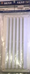 Ships 24 Hrs-leisure Time DV510W Dent Vent 5" X 10", White Kit-brand New. Fixed Price $18.88.