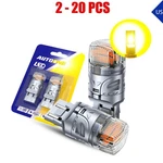 2-20X Auxito 7443 Amber Yellow Led Turn Tail Signal Light Bulbs Silver IP67 12V. Fixed Price $112.95.