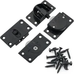 2SETS Black Sliding Cabinet Hardware Component Home Wardrobe Door.... Fixed Price $19.99.