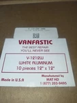 Vanfastic White Aluminum Sheets X 12", V-1212W, Made Usa (5 Pieces). Fixed Price $95.00.