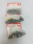 Stevens P12 O Scale Track Screws Phillips Flat Head 3/4" (290 Qty.). Fixed Price $11.00.