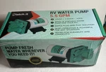 Latch.it Rv Water Pump 12V 5.5 Gpm 55 Psi Camper Quiet Operation. Fixed Price $49.99.