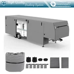 31FT-34FT 5TH Wheel Rv Cover Motorhome Travel Trailer Camper Non-woven Fabric. Fixed Price $151.71.