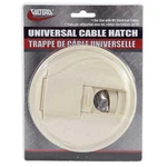 Valterra A10-2131VP 5-1/8" D Off White Electrical Cable Hatch For Rvs. Fixed Price $22.13.