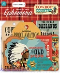 Echo Park Carta Bella Cowboy Country Ephemera Frames & Tags 33 Pcs. Fixed Price $8.99.