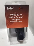 Brand New Rv Designer P719 7-WAY To 6-WAY Round Adapter Brake Pin. Fixed Price $21.75.