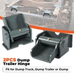 2PCS Kojem Dump Truck Trailer Body Hinge Greasable Weld On Solid Steel Top. Fixed Price $45.14.