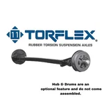 Dexter 5,200 Lb Torsion Suspension Trailer Axle Beam 81" Hf 62"OB 22 Up. Fixed Price $989.99.