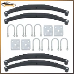 6 Leaves 3500LB Springs U-bolt Kit 7000LB Tandem Trailer Axle Suspension. Fixed Price $176.92.