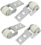 Uxcell 15MM Dia Wheel Sliding Door Track Guide Roller 4PCS White. Fixed Price $17.43.