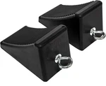 Maxxhaul 50011 Heavy-duty Rubber Wheel Chocks With Eyebolt, Anti-slip. Fixed Price $17.69.