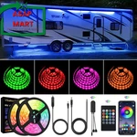 Vbakor Rv Awning Lights, Underglow Led Kit, 33FT, Multicolor. Fixed Price $58.61.