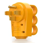 Mictuning 1PC 125V 50AMP Plug Replacement Power Adapter Connector For Rv Camper. Fixed Price $21.50.